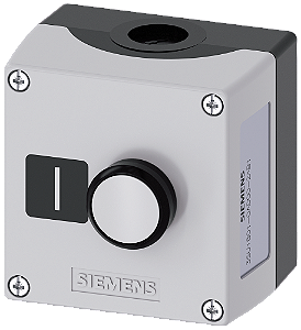 Botoeira 22Mm Plastica Tampa Cinza 1Bot 3SU1801-0AD00-2AB1 SIEMENS