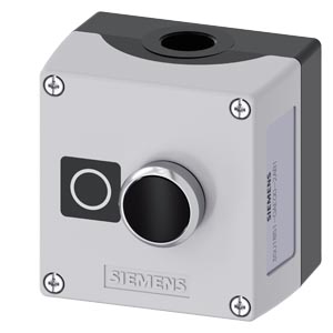 Botoeira 22Mm Metal Cinza 1 Botão 3SU1851-0AE00-2AB1 SIEMENS