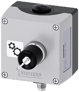 Botoeira Met 22Mm C/Comut Chav Ces Ssg10 3SU1851-0AF00-4NB1 SIEMENS