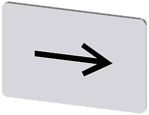 Placa De Ident. Auto Adesiva Ou Encaixe 3SU1900-0AD81-0QR0 SIEMENS