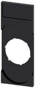 Porta Etiqueta For Botão Duplo Plano 3SU1900-0AK10-0AA0 SIEMENS