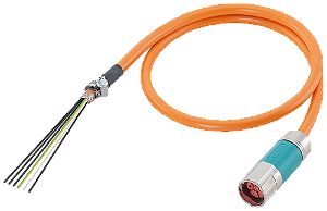 Cabo Pot 10M Com Conectores 4X4+2X1.5 6FX8002-5DG42-1BA0 SIEMENS