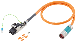 Cabo Pot 2,5M Com Conectores 6FX8002-5DN05-1AC5 SIEMENS