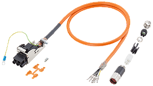 Cabo Pot 35M Com Conectores 4X6+2X1.5 6FX8002-5DN54-1DF0 SIEMENS