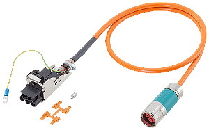 Cabo Pot 5M Com Conectores 4X2X1.5 6FX8002-5DS21-1AF0 SIEMENS