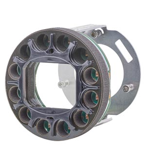 Anel De Leds Vermelhos Montados Em Placa De Circuito Impresso Para Utilização Em Leitores Ópticos Modelo MV540 Mlfb 6GF3540-0CD10 - 0GE10 Incl Filtro De Polarização Cruzada Iluminante Led 618 Nm Faixa De Iluminação Até 120 Cm 6GF3540-8DA13 Siemens