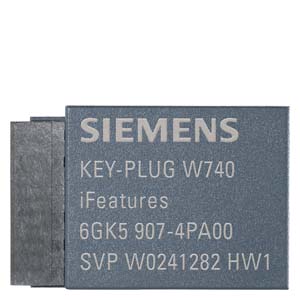 Keyplug W740 Ifeatures 6GK5907-4PA00 SIEMENS