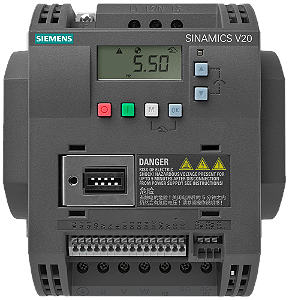 V20 380480V 3Ac Lo:0,55Kw 1,7A 6SL3210-5BE15-5UV0 SIEMENS