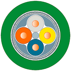 Cabo Profinet 2X2 Rob. P/ M 6XV1841-2A SIEMENS