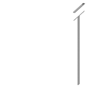 S4Placa Mont/H1900/L600 8PQ3000-0BA34 SIEMENS