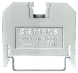 Borne Passagem 4Mm2 8WA1011-1BG22 SIEMENS