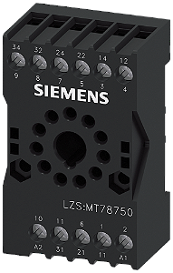 Base P/ Rele Plugin LZS:MT78750 SIEMENS