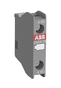 Acessório Exclusivo Para Contator Ax09...Ax150 E Nx 4 Polos Bloco De Contatos Auxiliares Frontal 1Na 4A @ 220V (Ac 15) CA5X-10 1SBN019010R1010 ABB