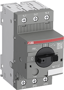 Disjuntor Motor Tripolar 690V In=16 20A Fixo Ics=50Ka (230Vca) Ics=3Ka (440Vca) Modelo Mo132 6.3 Somente Proteção Magnética MO132-6,3 1SAM360000R1009 ABB