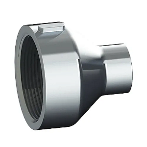 Luva De Redução Aluminio 1.1/2 X 3/4 " Rosca Bsp CX/LRD-52ALB CONEX