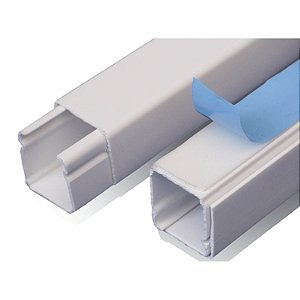 Canaleta Para Superficie Dexson 40 X 40 Mm Branca Com Adesivo 2M DXN10191 SCHNEIDER