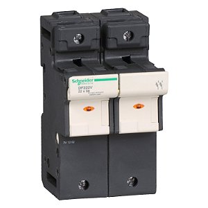 Porta Fusivel Com Indutor Bipolar 125A 22X58 DF222V SCHNEIDER