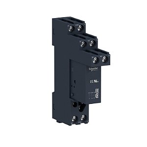 Relé De Interface, 8A, 2Naf, 24Vca, Com Base RSB2A080B7S SCHNEIDER