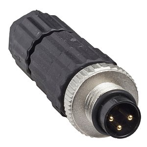 Conector M8 Cotovelo Macho 3 Pin XZCC8MDM30V SCHNEIDER