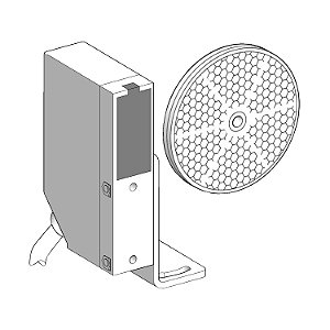 Sensor Fotoeletrico Reflex 4M Cabo XULH043539L05 SCHNEIDER