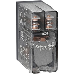 Relé De Interface, 5A, 2Naf, Frontal Transparente, 24Vcc RXG25BD SCHNEIDER