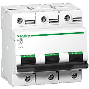 Disjuntor C120N 3P Curva D 125A 440V A9N18389 SCHNEIDER