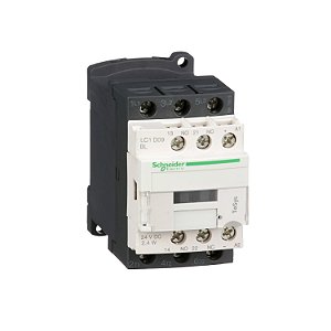 Contator Tripolar 9A 1Na+1Nf 24Vcc-Bc LC1D09BL SCHNEIDER