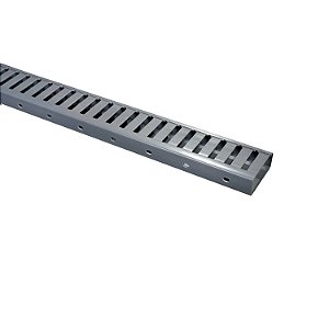 Canaleta Ranhurada Dexson 25 X 60 Mm Cinza 2M DXN10052 SCHNEIDER