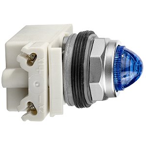 Sinalizador 30Mm Metalico Led Alto Brilho 24V Azul 9001KP35LLL9 SCHNEIDER