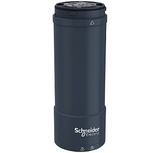 Base + Tampa Superior Ø60Mm Para Coluna Luminosa Xvu, Preta, Pnp, 100...240Vca XVUC21MP SCHNEIDER