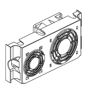 Ventilador Para Atv61/71 - 7.5 Até 15 Kw VZ3V1210 SCHNEIDER