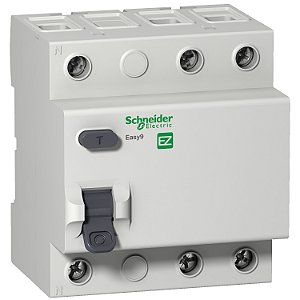 Interruptor Diferencial Residual Easy9 3P 30Ma 25A Classe Ac 3000A 230/415V EZ9R33325 SCHNEIDER