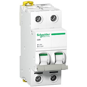 Switch Disconnector Isw - 2P - 125 A - 415 V A9S65292 SCHNEIDER