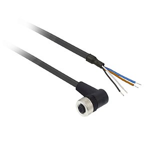 Cabo Com Conector M12 Cotoveloov4 Pinos 10 M XZCP1241L10 SCHNEIDER