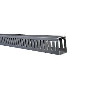 Canaleta Ranhurada Dexson 40 X 60 Mm Cinza 2M DXN10072 SCHNEIDER