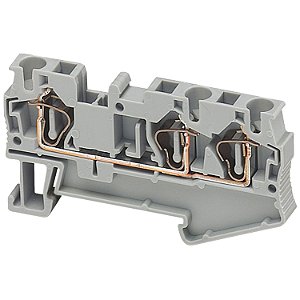 Conector Mola Seccao 4Mm2 3 Pontos Cinza NSYTRR43 SCHNEIDER