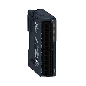 Módulo De Saídas Digitais - 16 Saídas - Relé - 24 Vdc/240 Vac - Terminal Parafuso TM3DQ16R SCHNEIDER