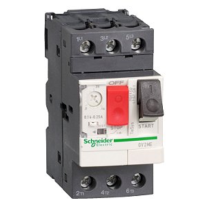 Disjuntor Termomagnetico Tesys Gv2 0.16-0.25A Botao Impulsao GV2ME02 SCHNEIDER