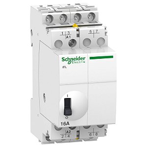 Rele De Impulso (Telerruptor) Acti9 Itl16A 4Na 230Vac 50-60Hz 110Vdc A9C30814 SCHNEIDER