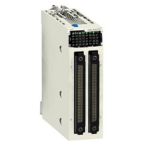 Modulo X80 - 64 Entradas Digitais - 24Vcc - Pnp -2 Conect F BMXDDI6402K SCHNEIDER
