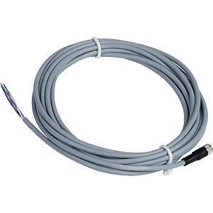 Cabo Pvc 4 Pinos Com Conector M8 Femea Reto 5 Metros XZCPV0941L5 SCHNEIDER