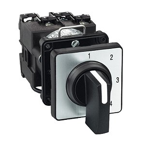 Comutador Rotativo 12A 4Pos. Furo 22Mm K1D004NCH SCHNEIDER