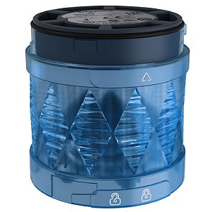 Módulo Luminoso Ø60Mm Para Xvu, Contínuo, Led, Azul, 24Vca/Cc XVUC26 SCHNEIDER