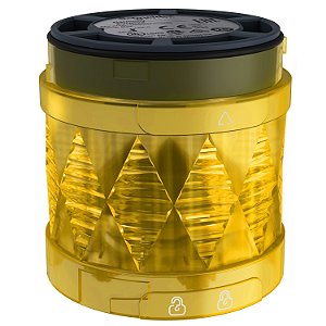 Módulo Luminoso Ø60Mm Para Xvu, Contínuo, Led, Amarelo, 24Vca/Cc XVUC28 SCHNEIDER