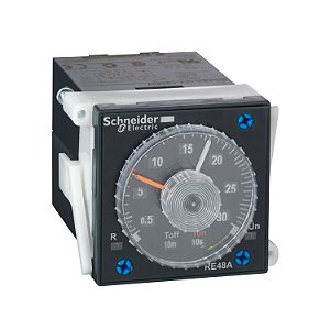Rele Temporizador Eletronico Multifuncao 0.2S 300H 8 Pinos RE48AMH13MW SCHNEIDER
