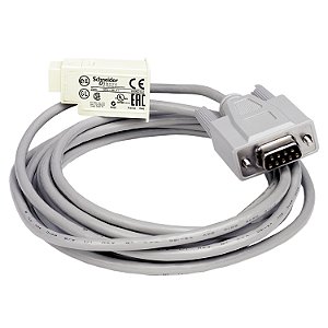 Cabo De Comunicação - Relé Inteligente Zelio/Pc - Serial Rs232 - Conector Sub-D (9 Pinos) - 3 Metros SR2CBL01 SCHNEIDER