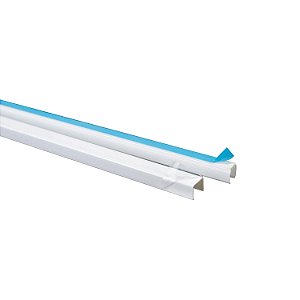 Canaleta Para Superficie Dexson 10 X 10 Mm Branca Com Adesivo 2M DXN10021 SCHNEIDER