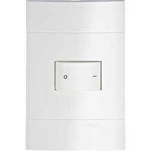 Conjunto 1 Interruptor Simples + 2 Interruptores Paralelos 10A 250V Pl/Br PRM4400141 SCHNEIDER