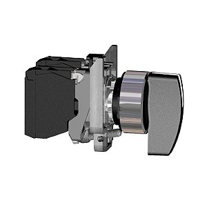 Comutador Ø22Mm Metálico, 2 Posições Fixas, Manopla Longa, Na XB4BJ21 SCHNEIDER