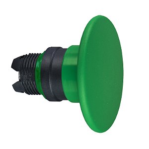 Cabeçote Para Botão Ø22Mm Plástico, Retorno Por Mola, Cogumelo Ø60Mm, Verde ZB5AR3 SCHNEIDER